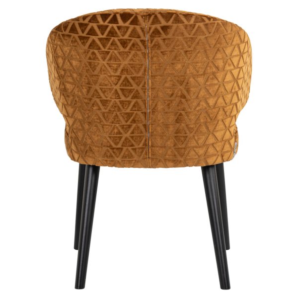 Eetkamerstoel Indigo old gold triangle Richmond Interiors - Afbeelding 4