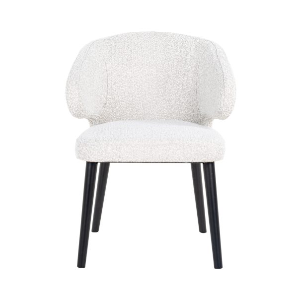 Eetkamerstoel Indigo white bouclé Richmond Interiors - Afbeelding 4