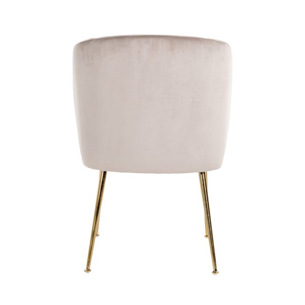 Eetkamerstoel Cannon khaki velvet Richmond Interiors - Afbeelding 3
