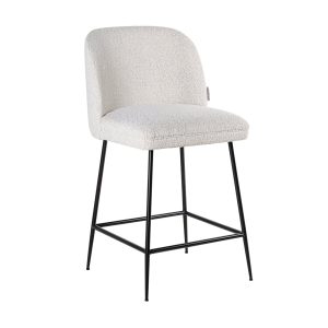 Counterstoel Pullitzer white bouclé Richmond Interiors