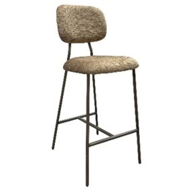 Counterstoel Xenia brandy fusion fire retardant (Set of 2) Richmond Interiors - Afbeelding 2