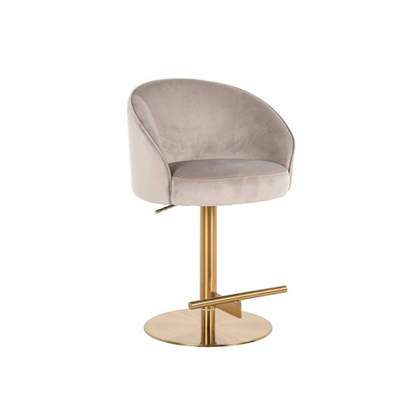 Barstoel Zabi khaki velvet Richmond Interiors - Afbeelding 2