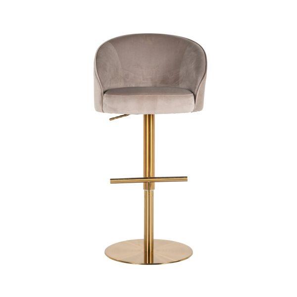 Barstoel Zabi khaki velvet Richmond Interiors - Afbeelding 6