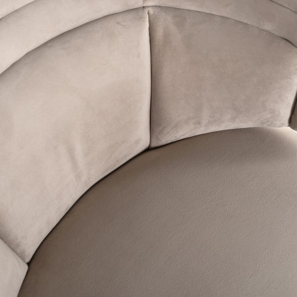 Lounge stoel Hazel khaki velvet fire retardant Richmond Interiors - Afbeelding 8