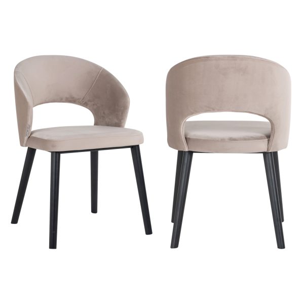 Eetkamerstoel Savoy khaki velvet Richmond Interiors
