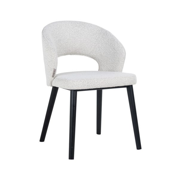 Eetkamerstoel Savoy white bouclé Richmond Interiors - Afbeelding 2