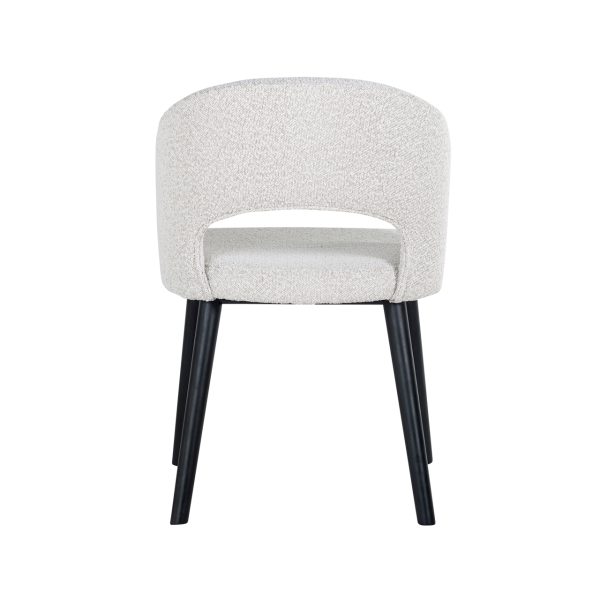 Eetkamerstoel Savoy white bouclé Richmond Interiors - Afbeelding 4
