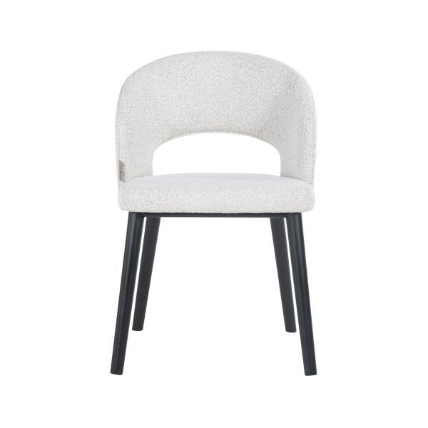 Eetkamerstoel Savoy white bouclé Richmond Interiors - Afbeelding 5