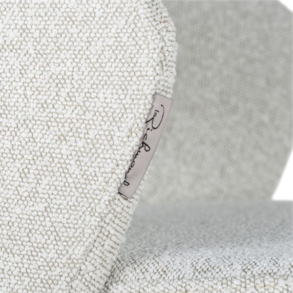 Eetkamerstoel Savoy white bouclé Richmond Interiors - Afbeelding 6