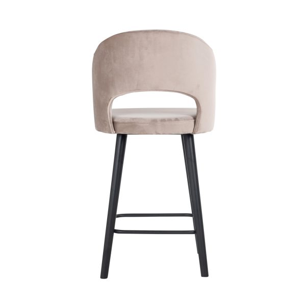 Counterstoel Savoy khaki velvet Richmond Interiors - Afbeelding 4