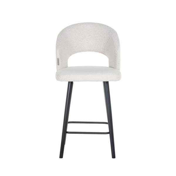 Counterstoel Savoy white bouclé Richmond Interiors - Afbeelding 5