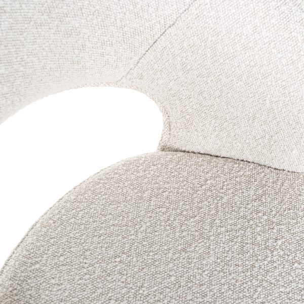 Counterstoel Savoy white bouclé Richmond Interiors - Afbeelding 7