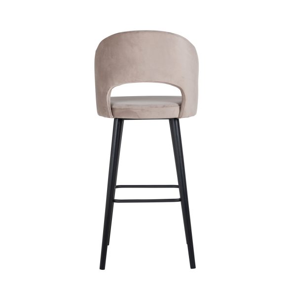 Barstoel Savoy khaki velvet Richmond Interiors - Afbeelding 4
