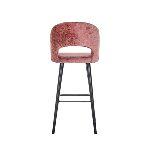 Barstoel Savoy rose chenille Richmond Interiors - Afbeelding 4