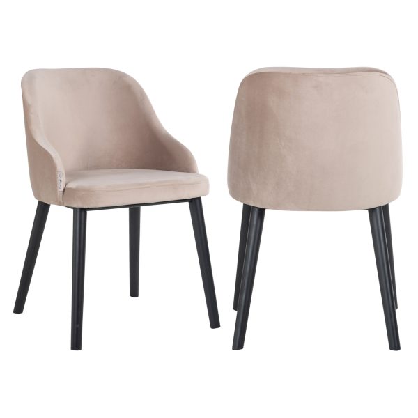 Eetkamerstoel Twiggy khaki velvet Richmond Interiors