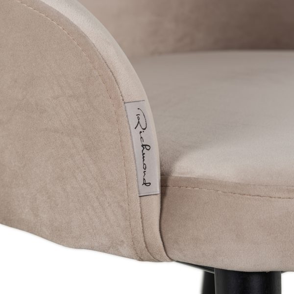 Eetkamerstoel Twiggy khaki velvet Richmond Interiors - Afbeelding 6