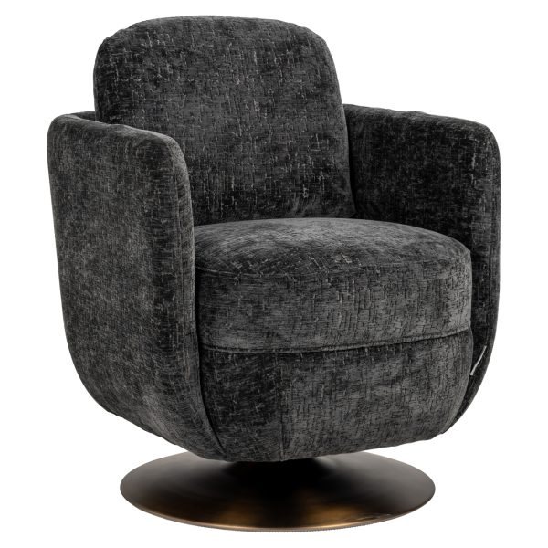 Lounge stoel Turner graphite island Richmond Interiors - Afbeelding 2