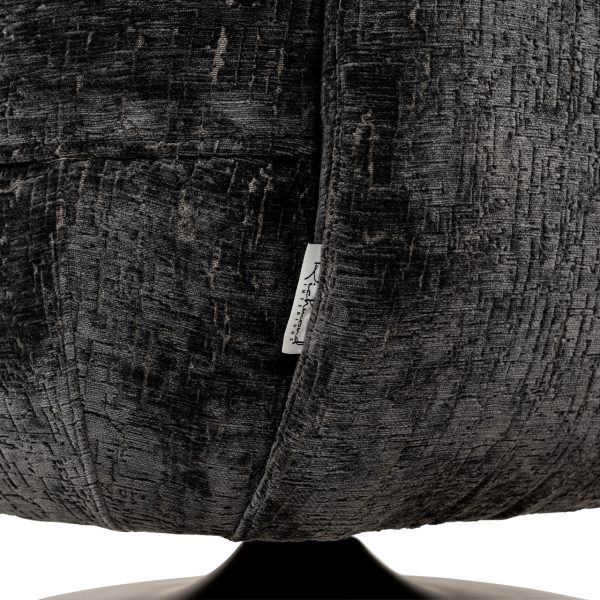 Lounge stoel Turner graphite island Richmond Interiors - Afbeelding 6