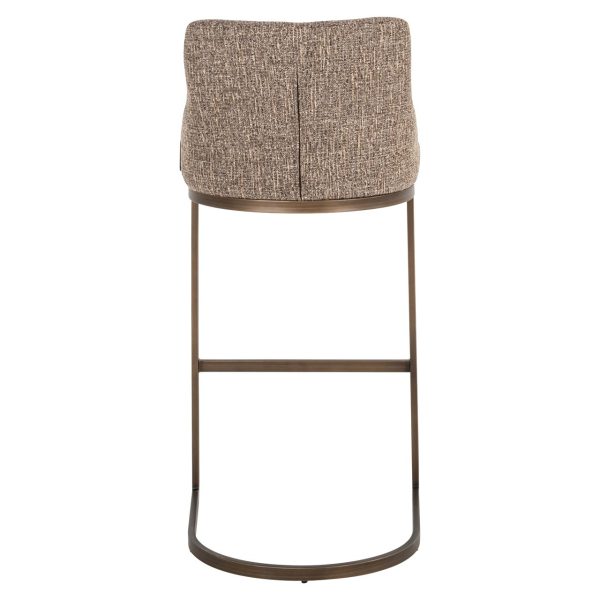 Barstoel Bolton brown tweed (Set of 2) Richmond Interiors - Afbeelding 4