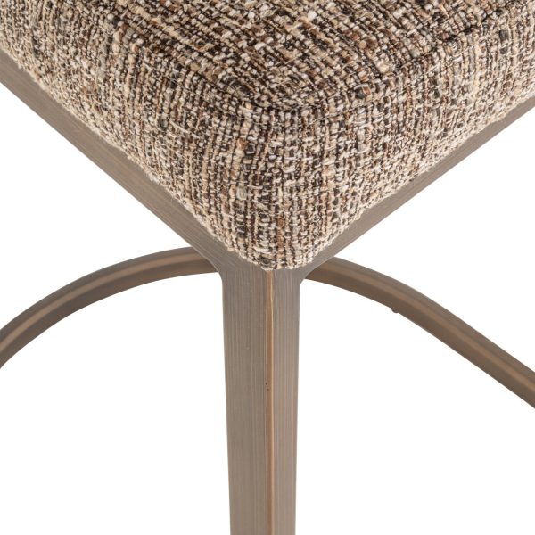 Barstoel Bolton brown tweed (Set of 2) Richmond Interiors - Afbeelding 6
