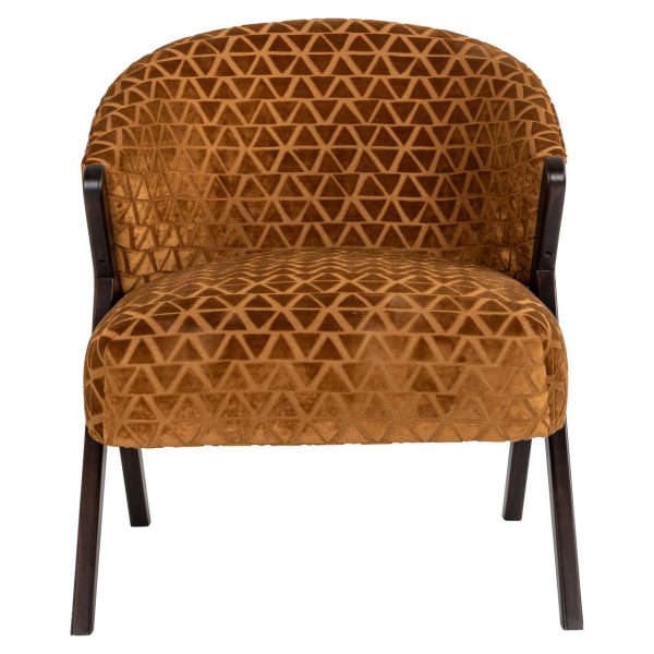 Lounge stoel Mia old gold triangle Richmond Interiors - Afbeelding 5