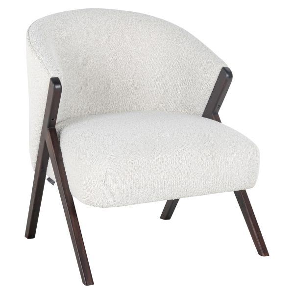 Lounge stoel Mia white bouclé Richmond Interiors