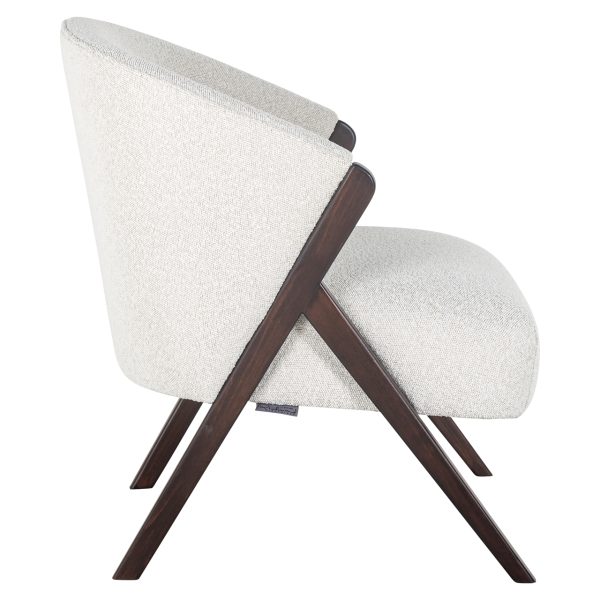 Lounge stoel Mia white bouclé Richmond Interiors - Afbeelding 2
