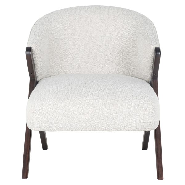 Lounge stoel Mia white bouclé Richmond Interiors - Afbeelding 4
