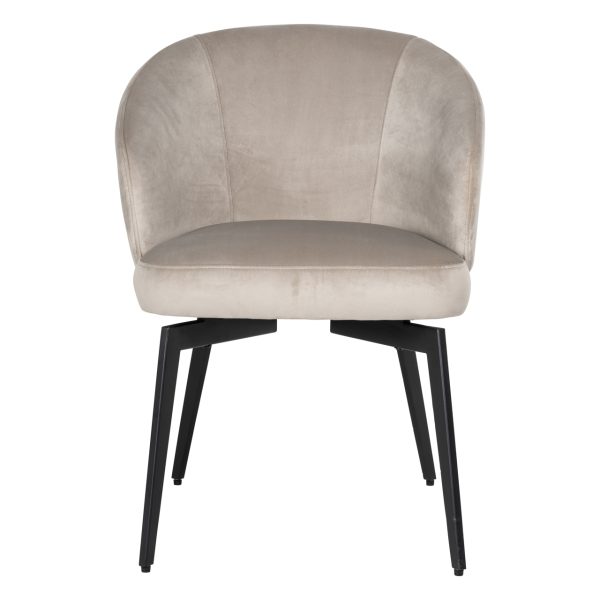 Eetkamerstoel Amphara khaki velvet fire retardant Richmond Interiors - Afbeelding 5