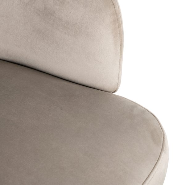 Eetkamerstoel Amphara khaki velvet fire retardant Richmond Interiors - Afbeelding 6
