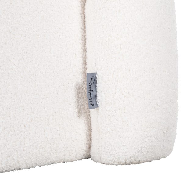 Lounge stoel Dana white furry Richmond Interiors - Afbeelding 5