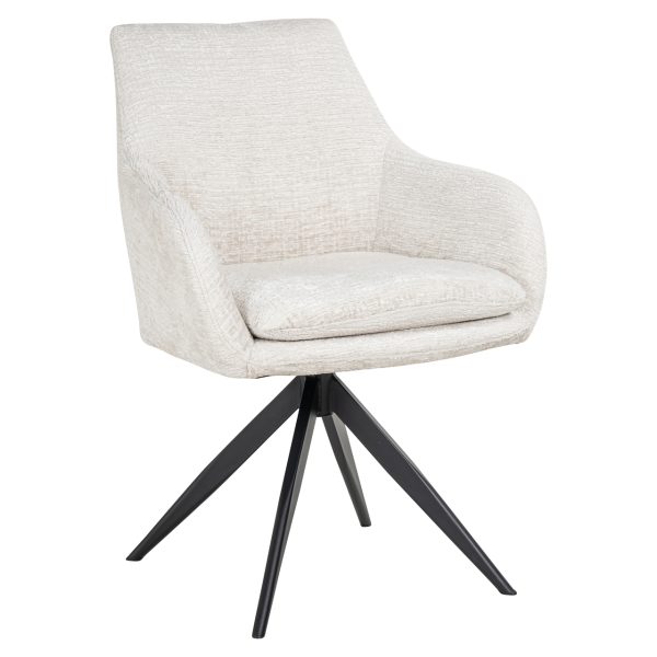 Eetkamerstoel Lisonne cream fusion swivel Richmond Interiors - Afbeelding 2