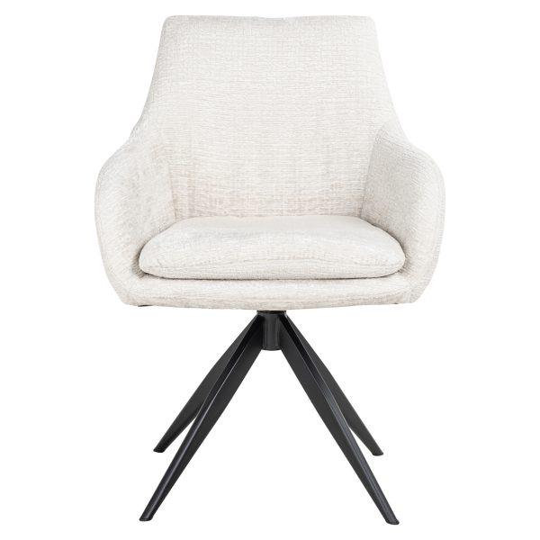 Eetkamerstoel Lisonne cream fusion swivel Richmond Interiors - Afbeelding 4