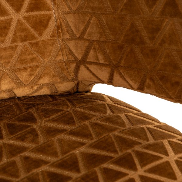 Counterstoel Indigo old gold triangle Richmond Interiors - Afbeelding 7