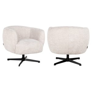 Lounge stoel Estelle lovely cream Richmond Interiors