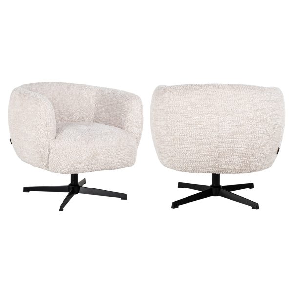 Lounge stoel Estelle lovely cream Richmond Interiors