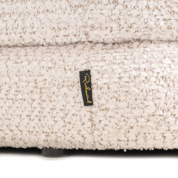 Poef & Voetenbank Camile lovely cream Richmond Interiors - Afbeelding 2