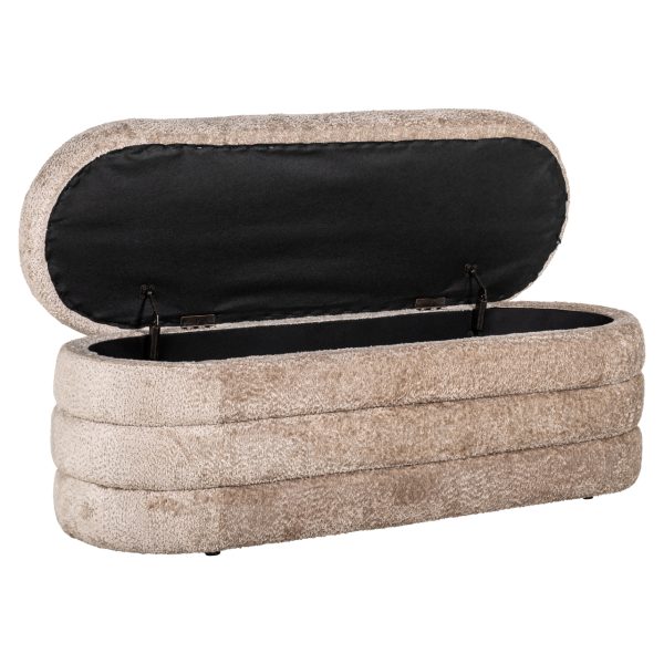 Poef & Voetenbank Camille sheep natural Richmond Interiors - Afbeelding 4