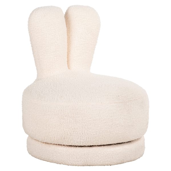 Lounge stoel Bunny teddy white kids Richmond Interiors - Afbeelding 2