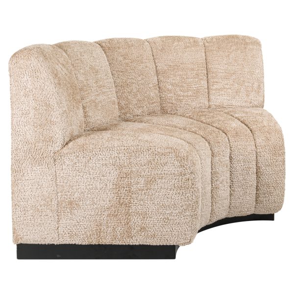 Eetkamer bank Hillpark lovely beige round corner Richmond Interiors