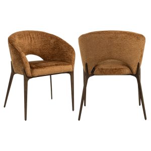 Eetkamerstoel Kenzi cognac fusion Richmond Interiors