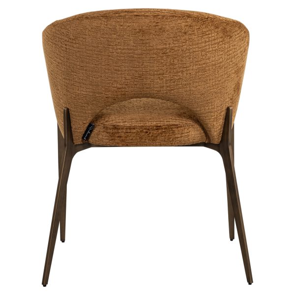Eetkamerstoel Kenzi cognac fusion Richmond Interiors - Afbeelding 4