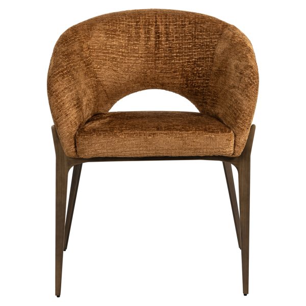 Eetkamerstoel Kenzi cognac fusion Richmond Interiors - Afbeelding 5