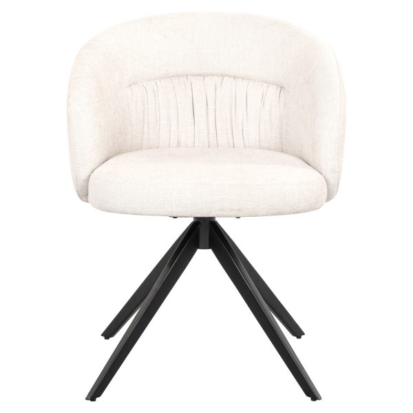 Eetkamerstoel Olivia ecru miami swivel Richmond Interiors - Afbeelding 5