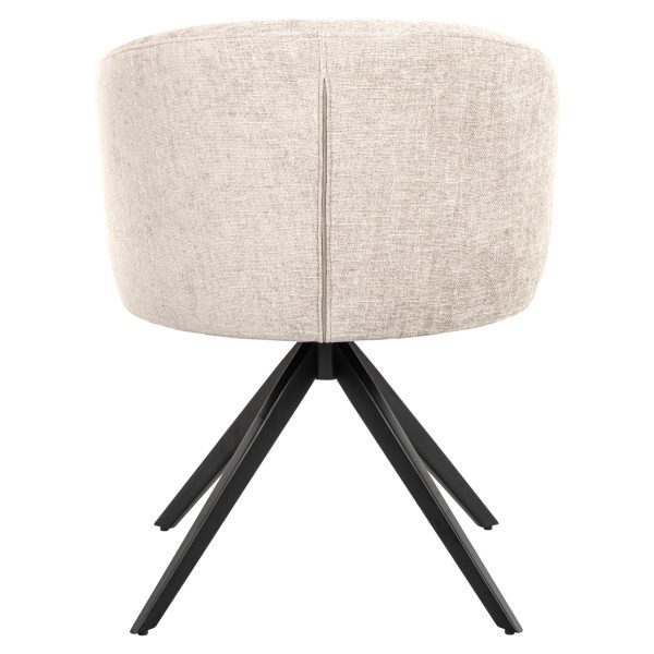 Eetkamerstoel Olivia natural miami swivel Richmond Interiors - Afbeelding 5
