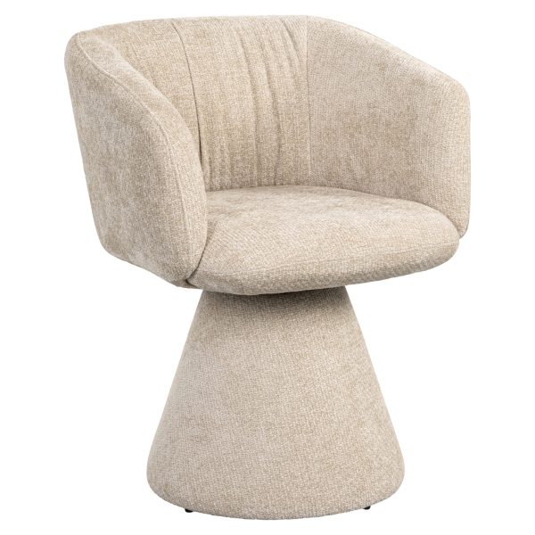 Eetkamerstoel Madeline cream unicorn swivel Richmond Interiors - Afbeelding 3