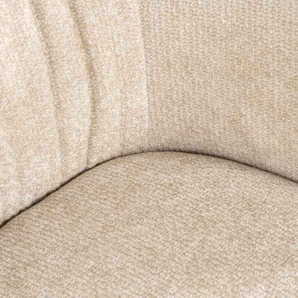 Eetkamerstoel Madeline cream unicorn swivel Richmond Interiors - Afbeelding 9