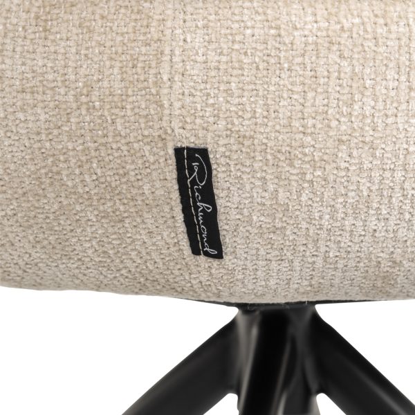 Eetkamerstoel Kayla cream unicorn swivel Richmond Interiors - Afbeelding 6