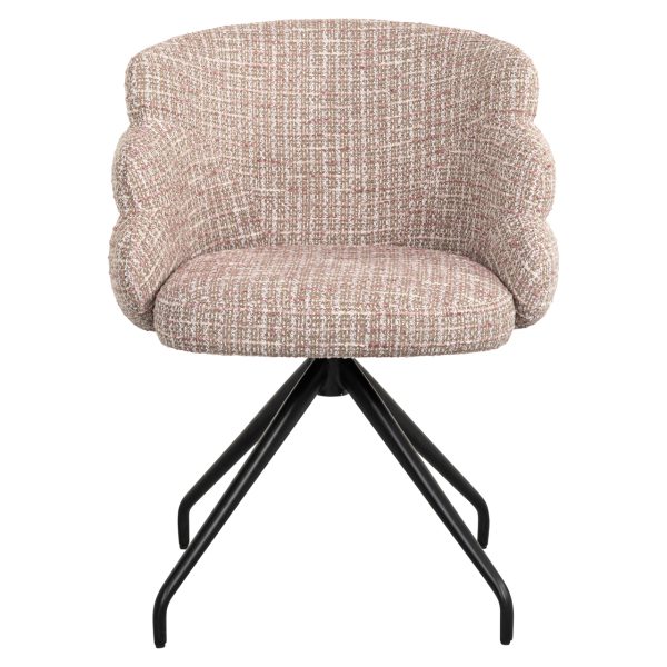 Eetkamerstoel Kayla trendy rose swivel Richmond Interiors - Afbeelding 5