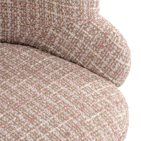 Eetkamerstoel Kayla trendy rose swivel Richmond Interiors - Afbeelding 7
